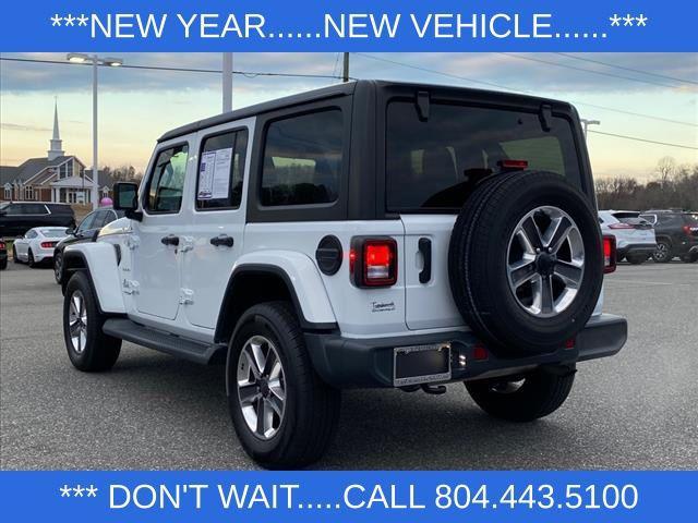 used 2021 Jeep Wrangler Unlimited car, priced at $30,200