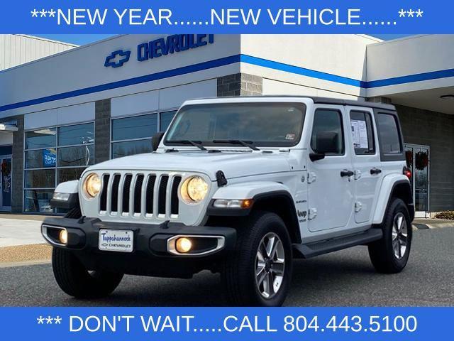 used 2021 Jeep Wrangler Unlimited car, priced at $30,200