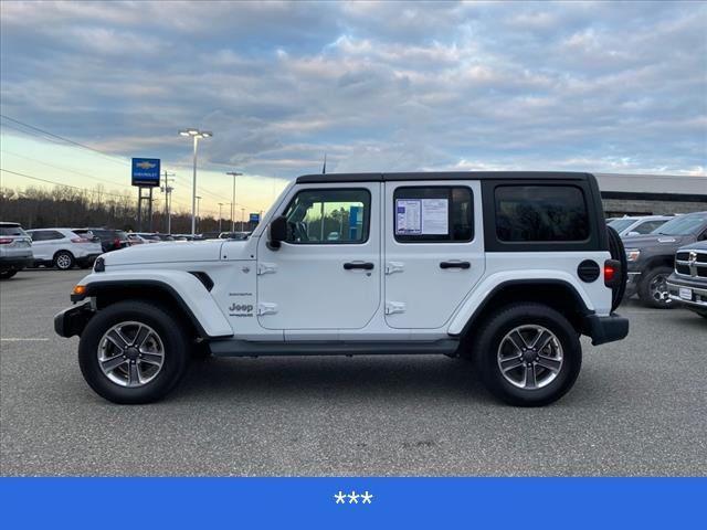 used 2021 Jeep Wrangler Unlimited car, priced at $28,500
