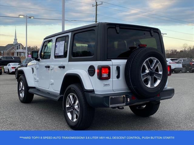 used 2021 Jeep Wrangler Unlimited car, priced at $28,500