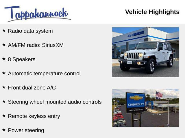 used 2021 Jeep Wrangler Unlimited car, priced at $28,500