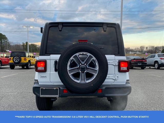 used 2021 Jeep Wrangler Unlimited car, priced at $31,800