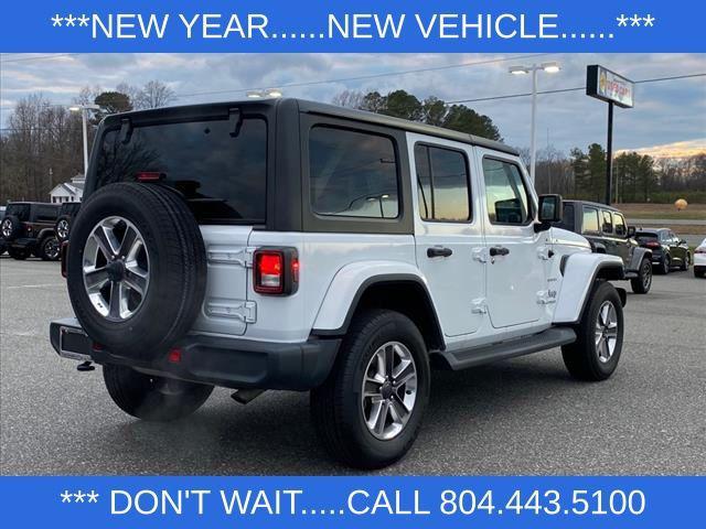 used 2021 Jeep Wrangler Unlimited car, priced at $30,200