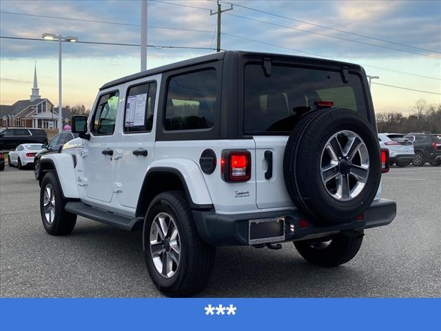 used 2021 Jeep Wrangler Unlimited car, priced at $31,800