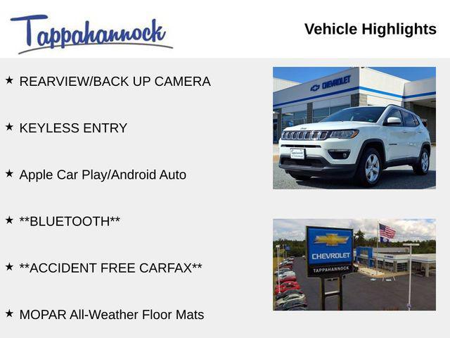 used 2018 Jeep Compass car, priced at $15,000