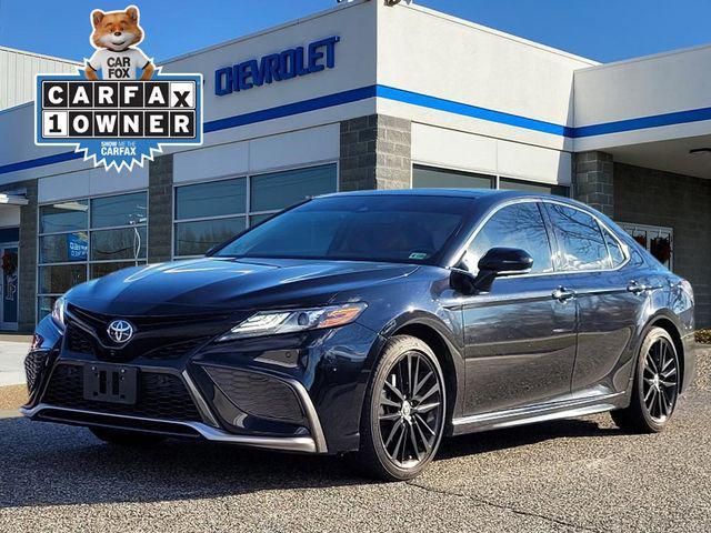 used 2021 Toyota Camry car, priced at $23,500