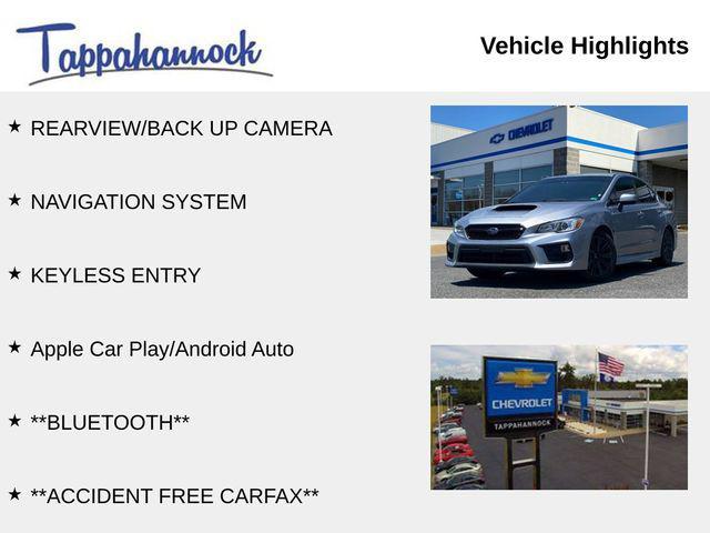 used 2020 Subaru WRX car, priced at $20,000