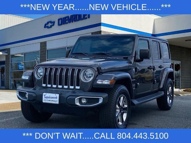 used 2021 Jeep Wrangler Unlimited car, priced at $30,800