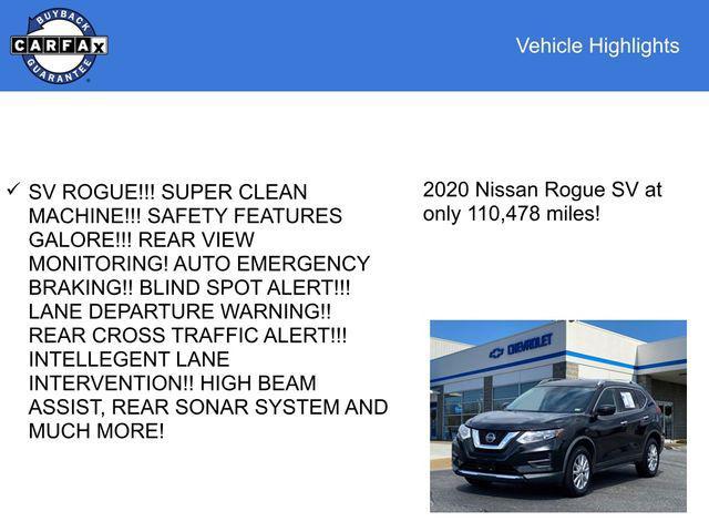 used 2020 Nissan Rogue car, priced at $15,000