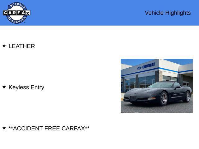 used 2002 Chevrolet Corvette car, priced at $19,000