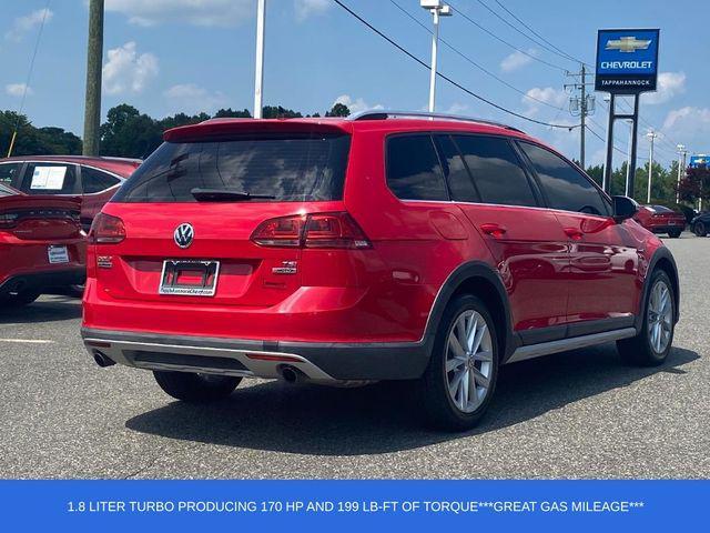 used 2017 Volkswagen Golf Alltrack car, priced at $10,500