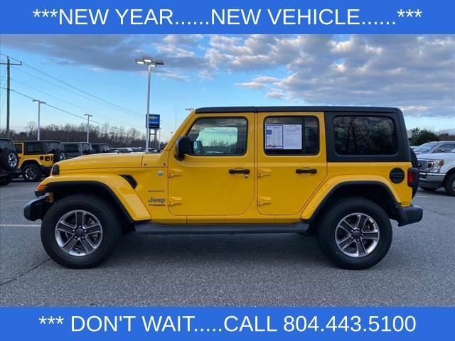 used 2021 Jeep Wrangler Unlimited car, priced at $32,000