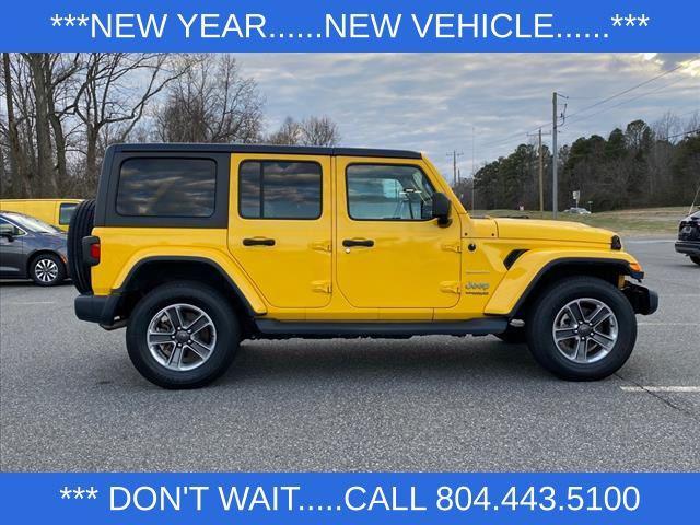 used 2021 Jeep Wrangler Unlimited car, priced at $32,000