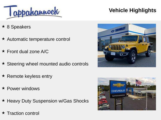 used 2021 Jeep Wrangler Unlimited car, priced at $32,800