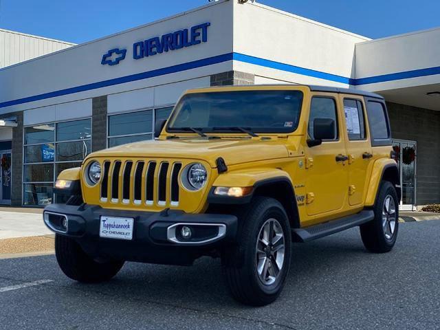 used 2021 Jeep Wrangler Unlimited car, priced at $32,500