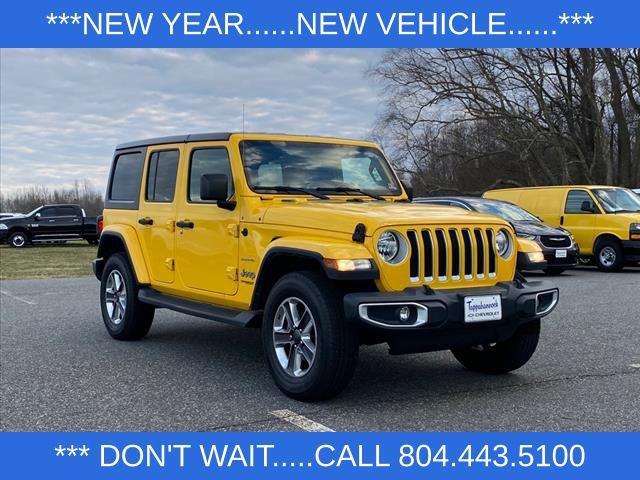 used 2021 Jeep Wrangler Unlimited car, priced at $32,000