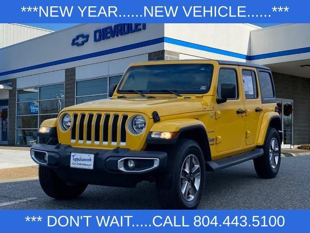 used 2021 Jeep Wrangler Unlimited car, priced at $32,000