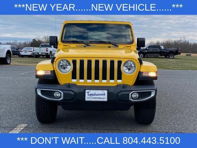 used 2021 Jeep Wrangler Unlimited car, priced at $32,000