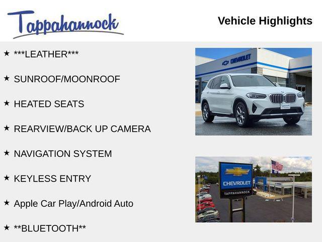 used 2023 BMW X3 car, priced at $29,000
