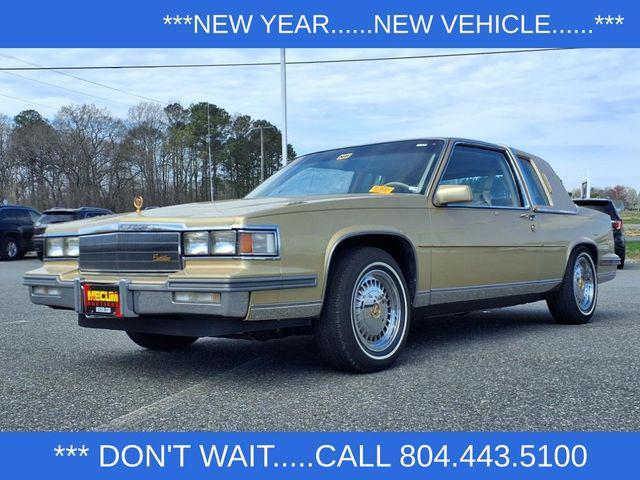 used 1986 Cadillac DeVille car, priced at $13,500