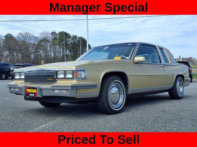 used 1986 Cadillac DeVille car, priced at $12,550