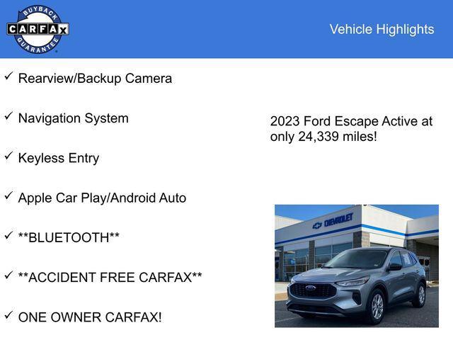 used 2023 Ford Escape car, priced at $23,412