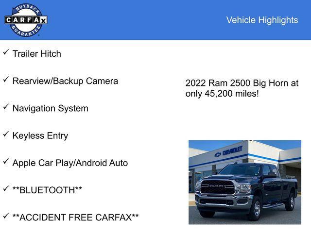 used 2022 Ram 2500 car, priced at $45,900