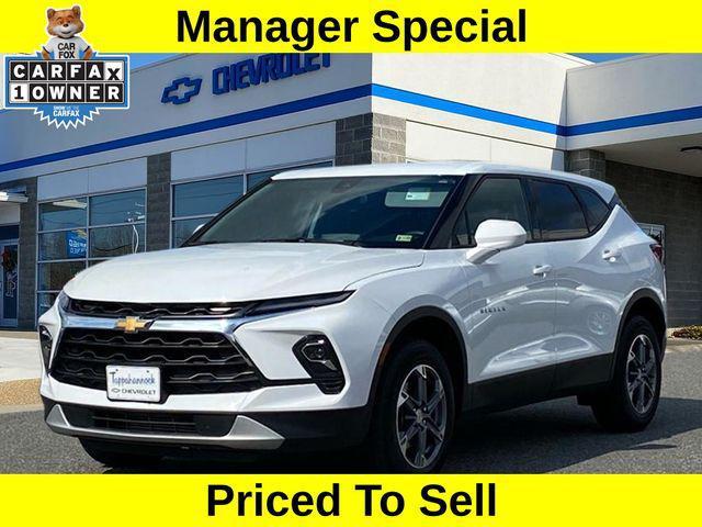 used 2024 Chevrolet Blazer car, priced at $28,600