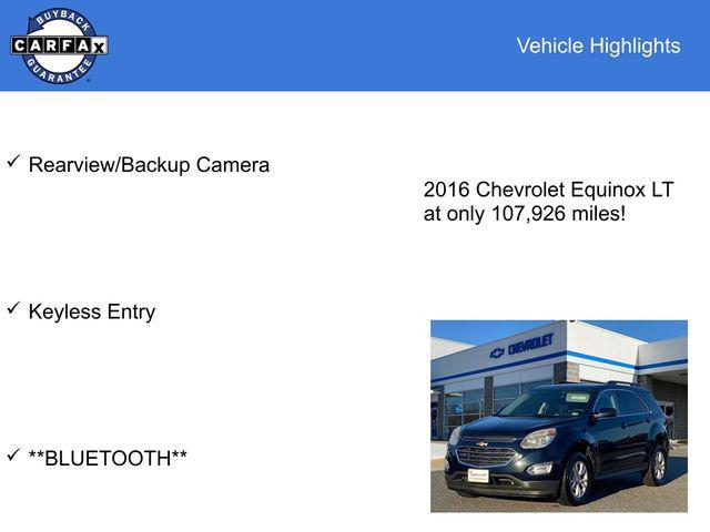 used 2016 Chevrolet Equinox car, priced at $12,888