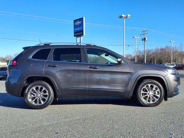 used 2021 Jeep Cherokee car, priced at $20,600
