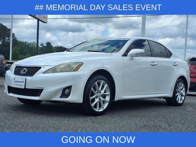 used 2012 Lexus IS 250 car, priced at $10,000