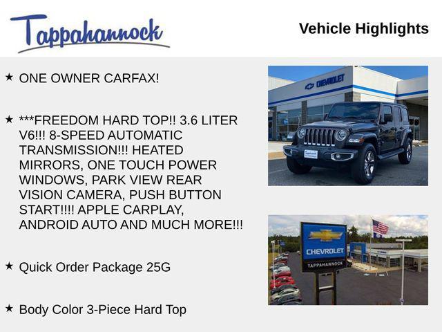 used 2021 Jeep Wrangler Unlimited car, priced at $26,500