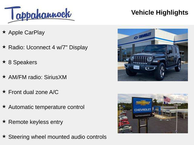 used 2021 Jeep Wrangler Unlimited car, priced at $26,500