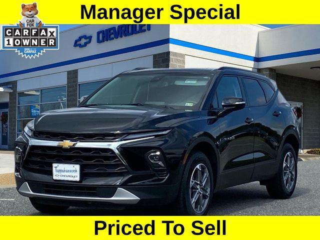 used 2024 Chevrolet Blazer car, priced at $31,500