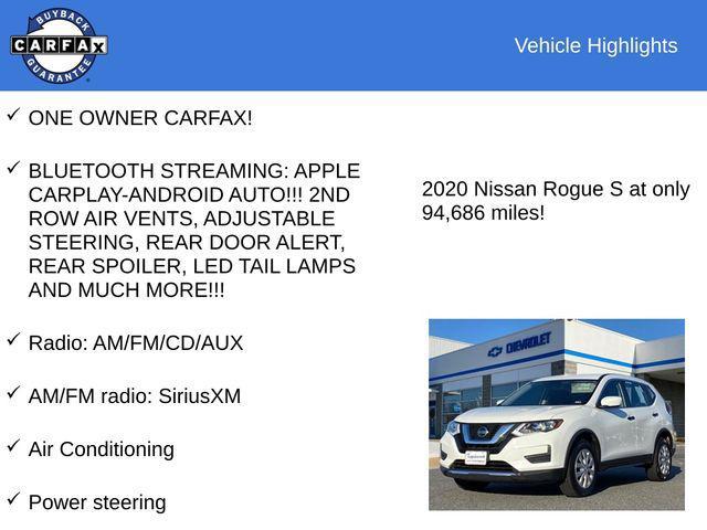 used 2020 Nissan Rogue car, priced at $16,599