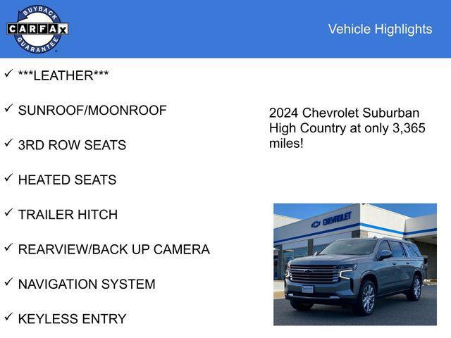 used 2024 Chevrolet Suburban car, priced at $82,800