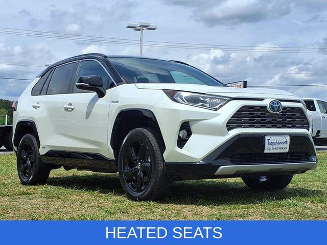used 2021 Toyota RAV4 Hybrid car, priced at $29,600