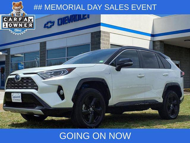 used 2021 Toyota RAV4 Hybrid car, priced at $29,500