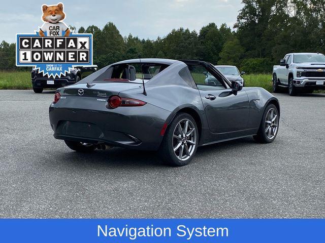 used 2021 Mazda MX-5 Miata RF car, priced at $23,500