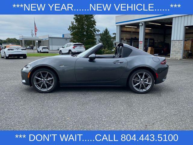 used 2021 Mazda MX-5 Miata RF car, priced at $23,700