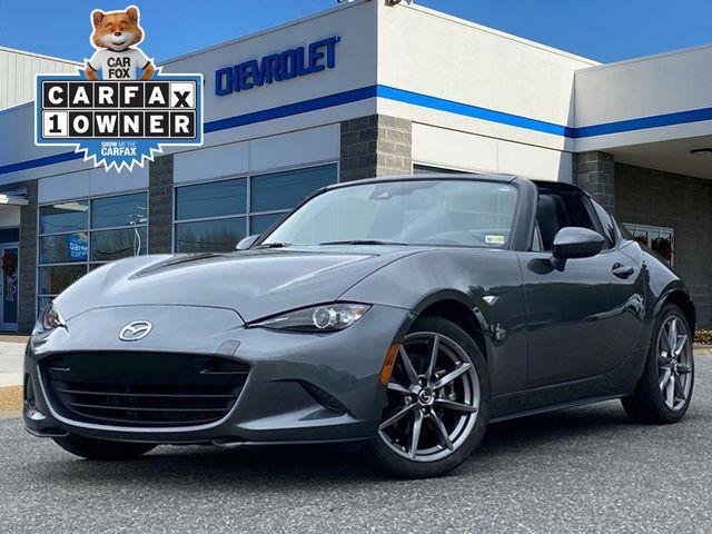 used 2021 Mazda MX-5 Miata RF car, priced at $23,695