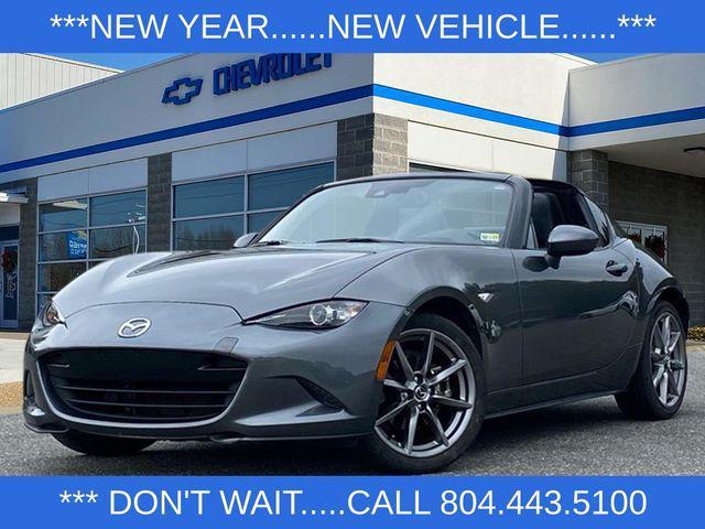 used 2021 Mazda MX-5 Miata RF car, priced at $23,700