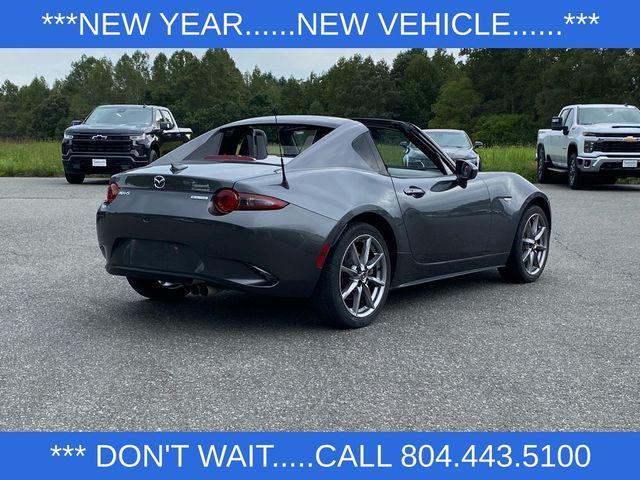 used 2021 Mazda MX-5 Miata RF car, priced at $23,700