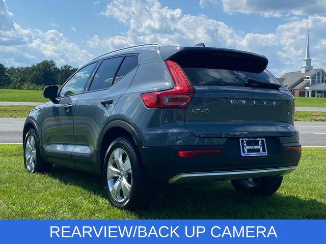 used 2021 Volvo XC40 car, priced at $18,500