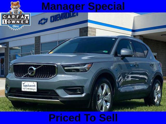 used 2021 Volvo XC40 car, priced at $18,500
