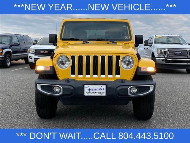 used 2021 Jeep Wrangler Unlimited car, priced at $32,400