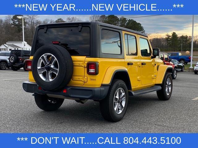 used 2021 Jeep Wrangler Unlimited car, priced at $32,400