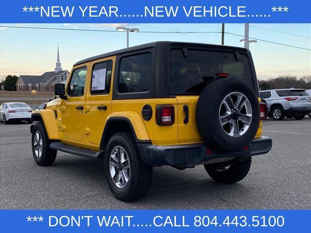 used 2021 Jeep Wrangler Unlimited car, priced at $32,400