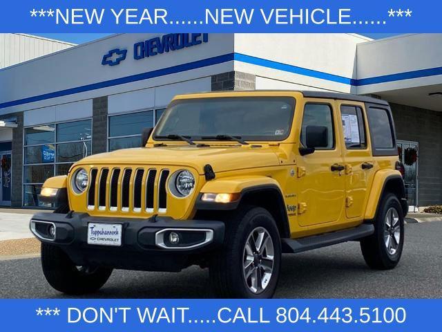 used 2021 Jeep Wrangler Unlimited car, priced at $32,400