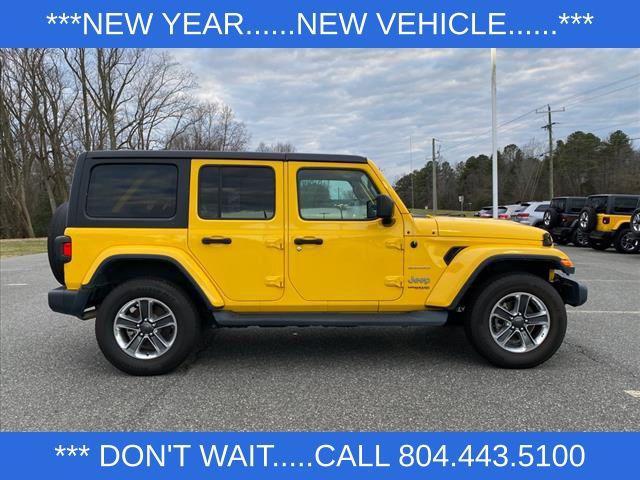 used 2021 Jeep Wrangler Unlimited car, priced at $32,400